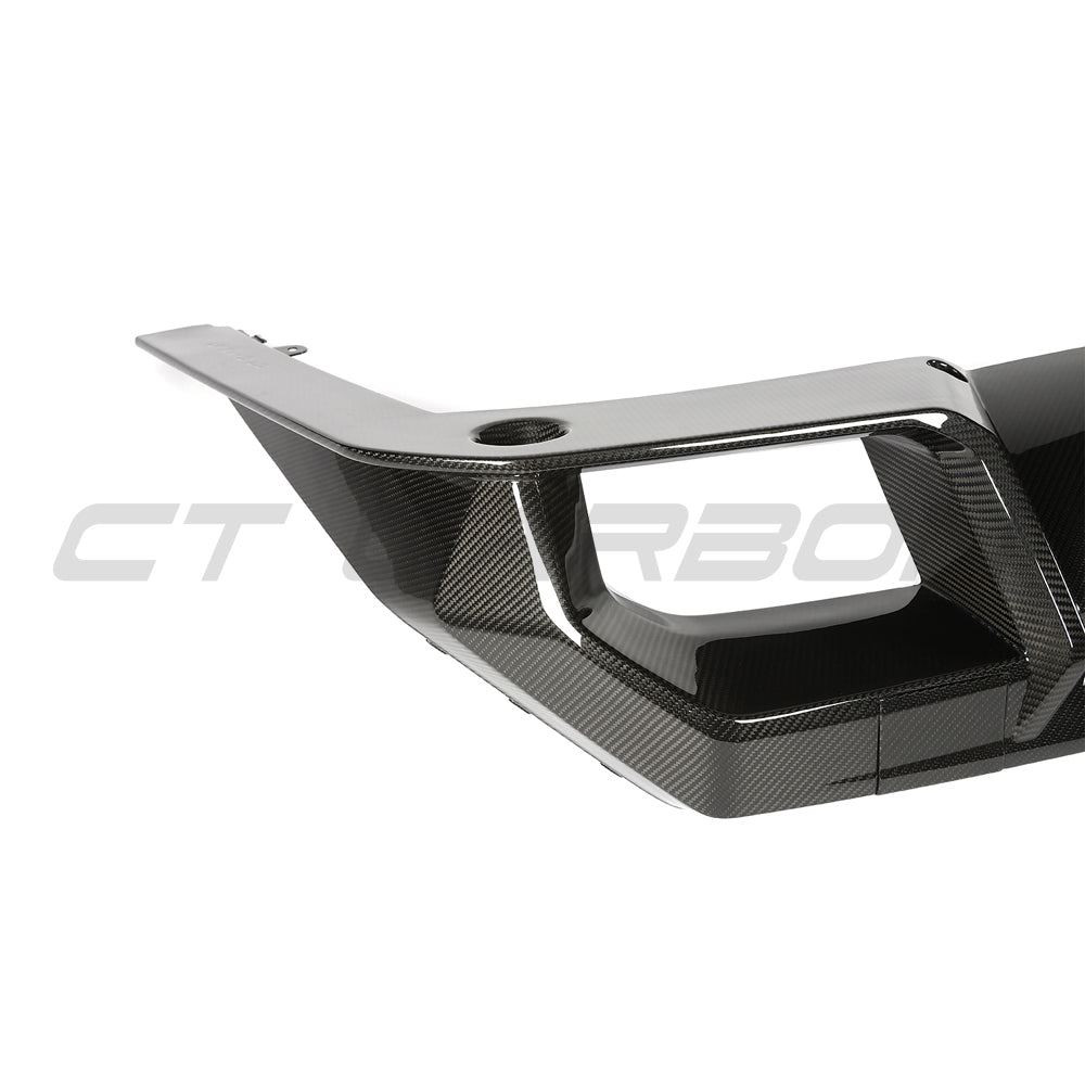 BMW G90 M5 & G99 M5 TOURING 2024+ CARBON FIBRE DIFFUSER - V1 - CT DESIGN