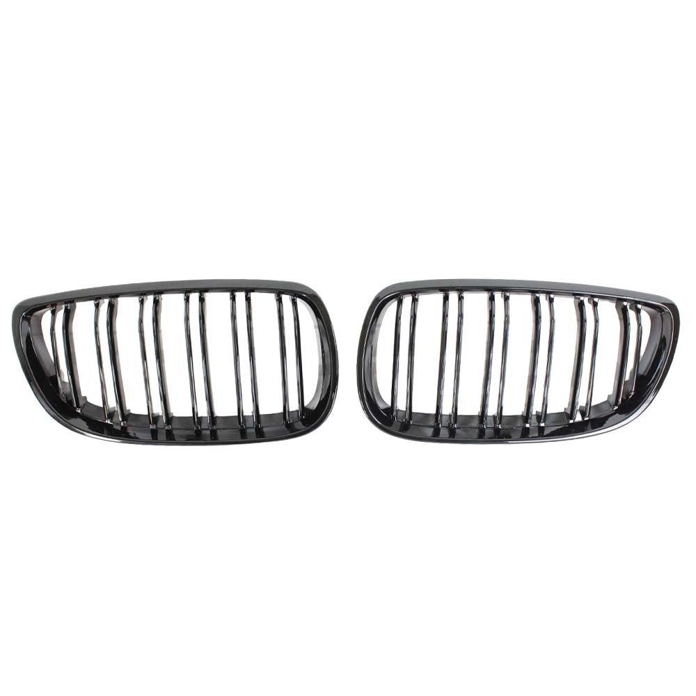 BMW M3 / 3 SERIES E92/E93 DOUBLE SLAT BLACK GRILLES