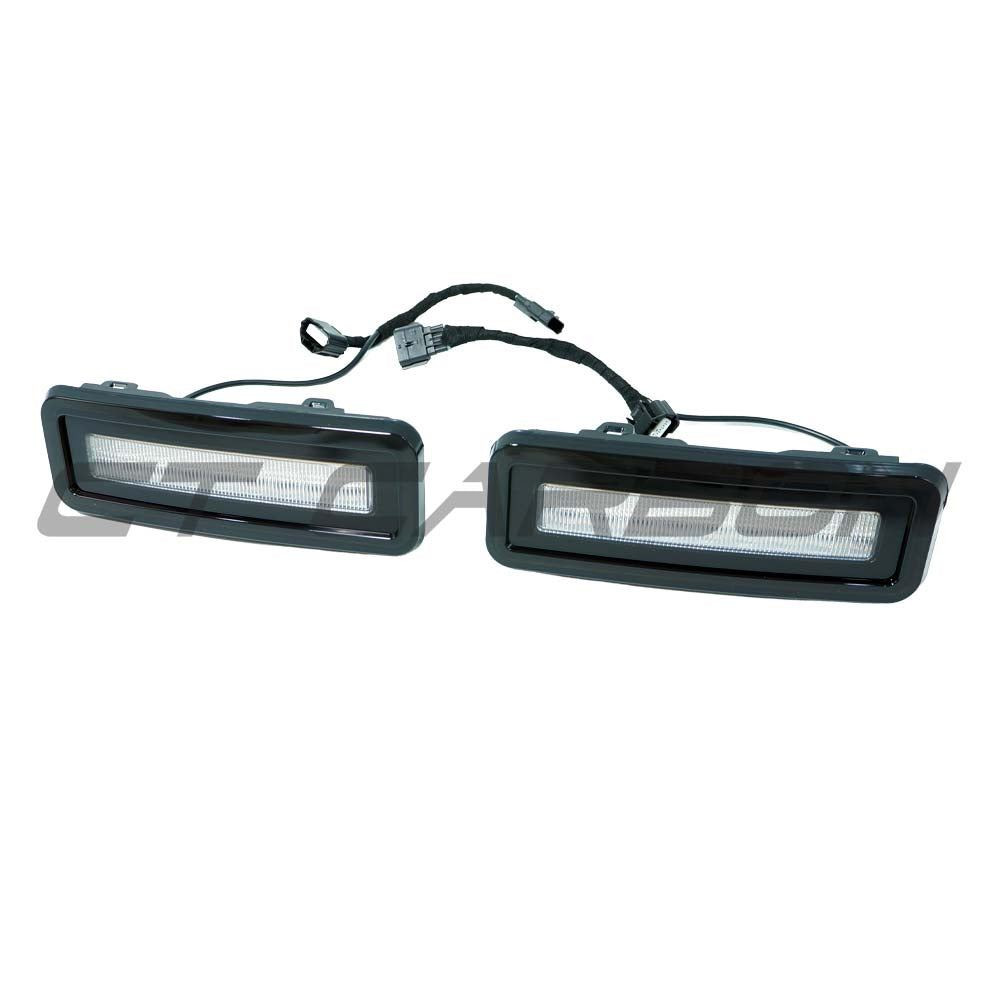 LAND ROVER DEFENDER L663 90/110/130 GLOSS BLACK REAR REVERSE LIGHTS LAND ROVER DEFENDER L663 90/110/130 GLOSS BLACK REAR REVERSE LIGHTS
