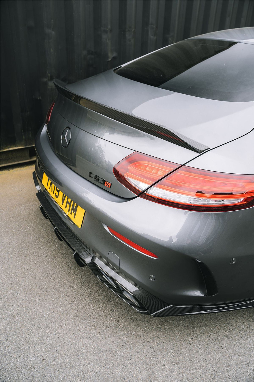 MERCEDES C63/C63S/C CLASS W205 COUPE CARBON SPOILER - V2 MERCEDES C63/C63S/C CLASS W205 COUPE CARBON SPOILER - V2