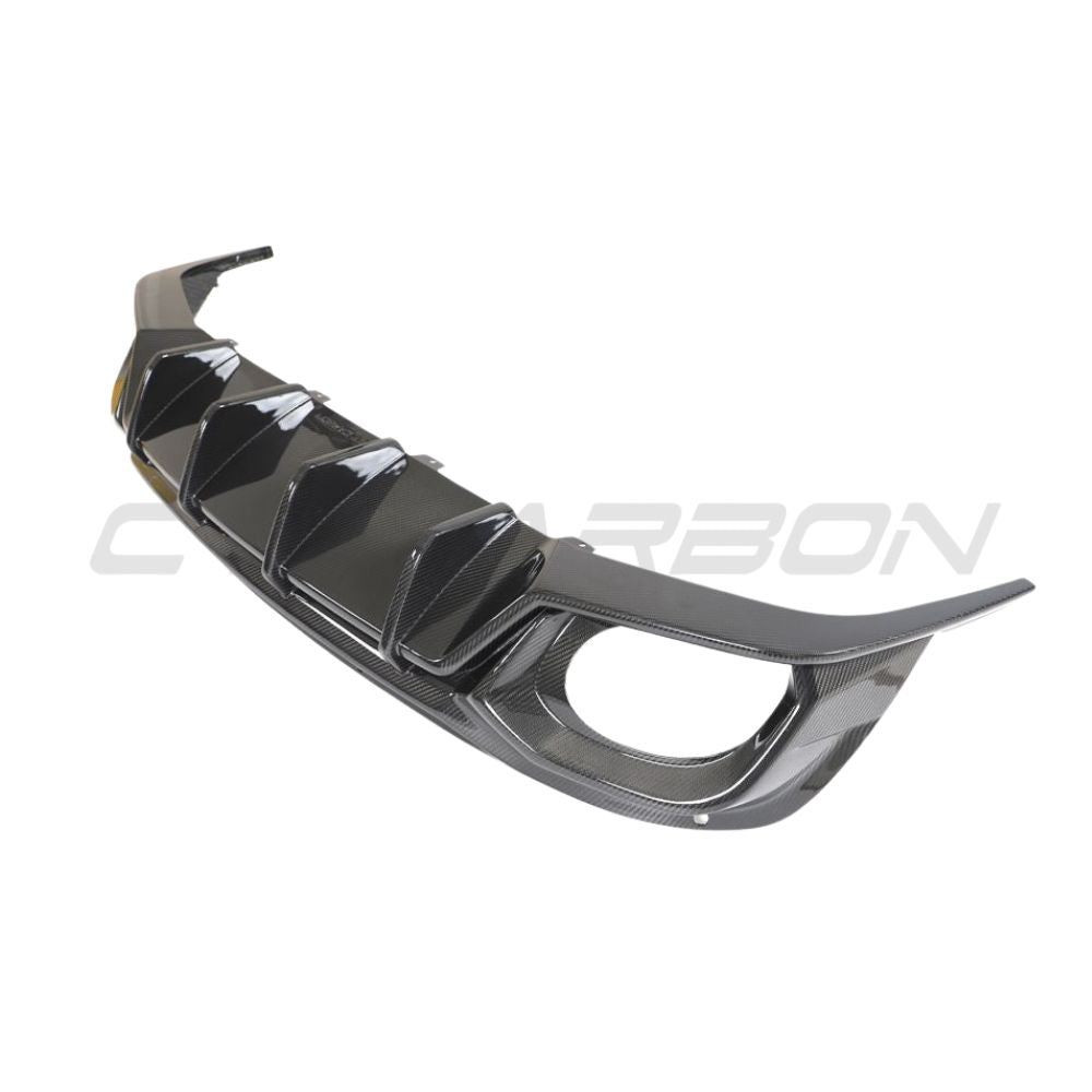 AUDI RSQ8 2020-2024 PRE-FACELIFT CARBON FIBRE DIFFUSER (Matte Carbon) - CT DESIGN