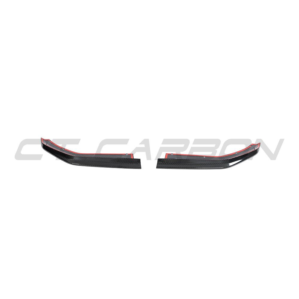 BMW M4 G82/G83 CARBON FIBRE REAR CORNER EXTENSIONS - CT DESIGN