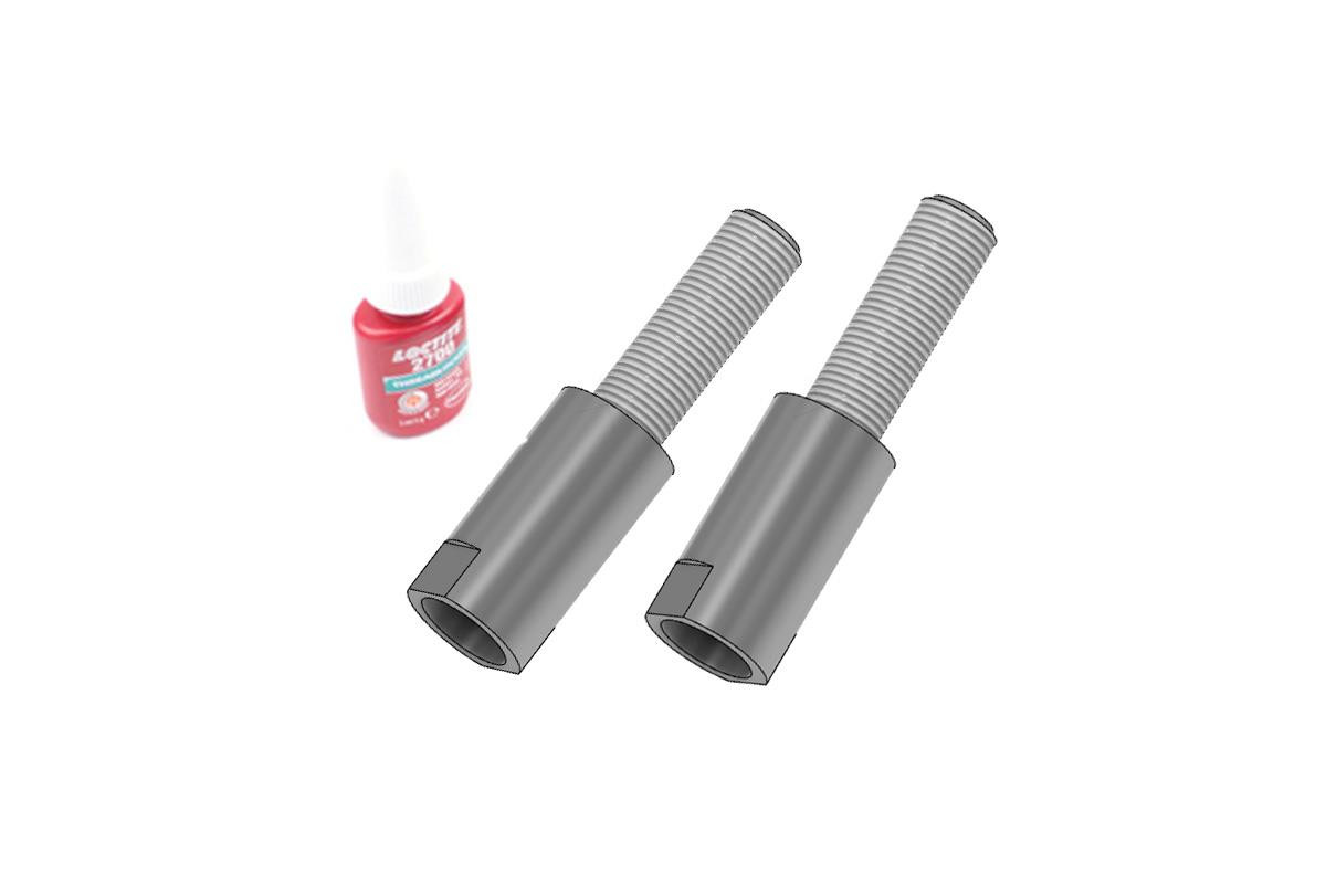 Darkside VAG Rear Strut Extenders - M10 x 1