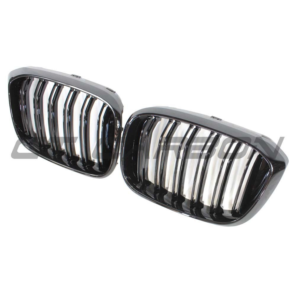 BMW G01 X3 2017-2021 DOUBLE SLAT BLACK GRILLES BMW G01 X3 2017-2021 DOUBLE SLAT BLACK GRILLES