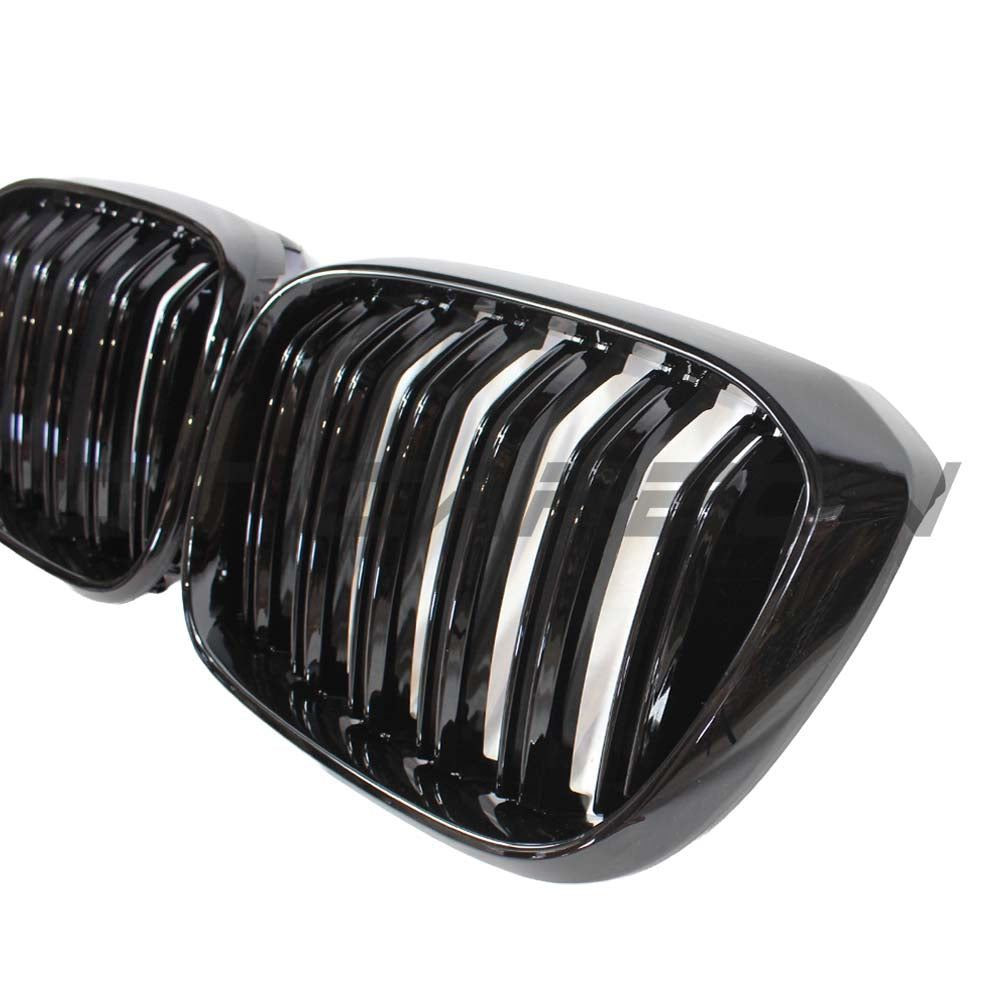 BMW G01 X3 2017-2021 DOUBLE SLAT BLACK GRILLES BMW G01 X3 2017-2021 DOUBLE SLAT BLACK GRILLES