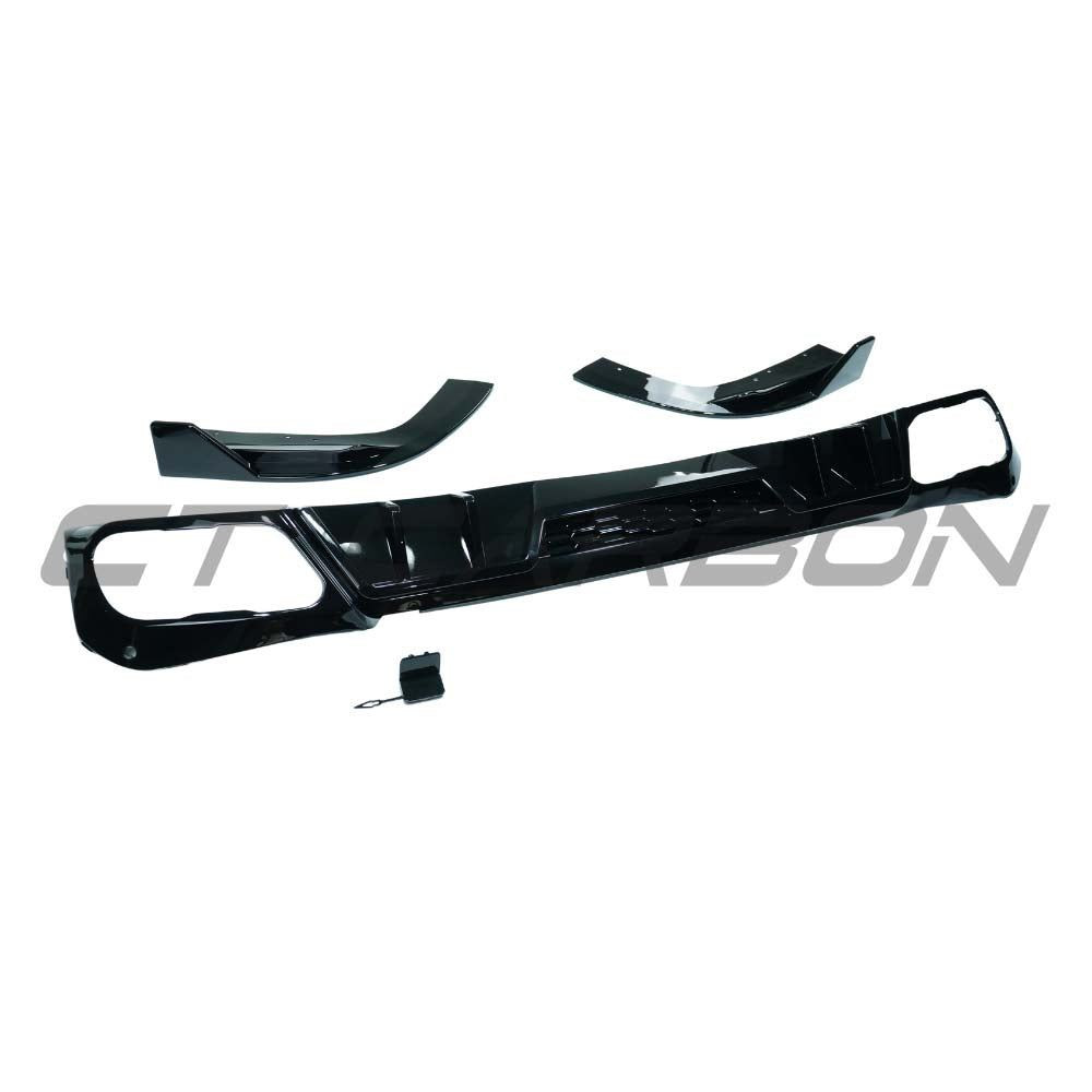 BMW X5 G05 2018+ GLOSS BLACK DIFFUSER - V2 BMW X5 G05 2018+ GLOSS BLACK DIFFUSER - V2
