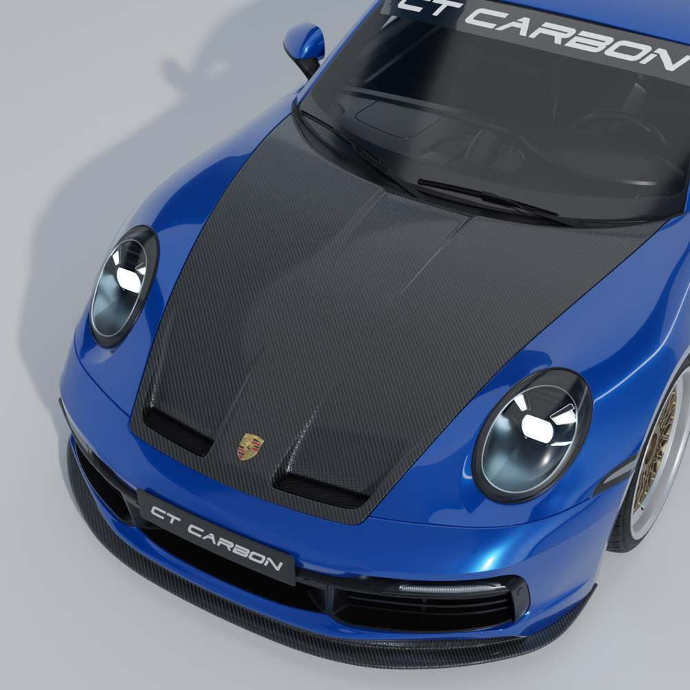 PORSCHE 911 (992.1) CARRERA 2019-2024 CARBON FIBRE BONNET/HOOD PORSCHE 911 (992.1) CARRERA 2019-2024 CARBON FIBRE BONNET/HOOD
