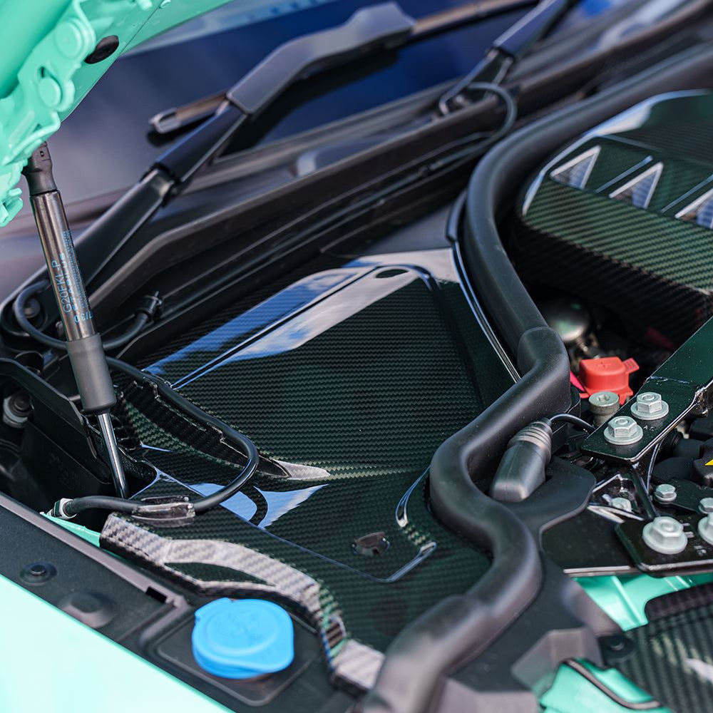 BMW M2 M3 & M4 G87/G80/G81/G82/G83 CARBON FIBRE ENGINE BAY UPPER TRIM - RHD BMW M2 M3 & M4 G87/G80/G81/G82/G83 CARBON FIBRE ENGINE BAY UPPER TRIM - RHD