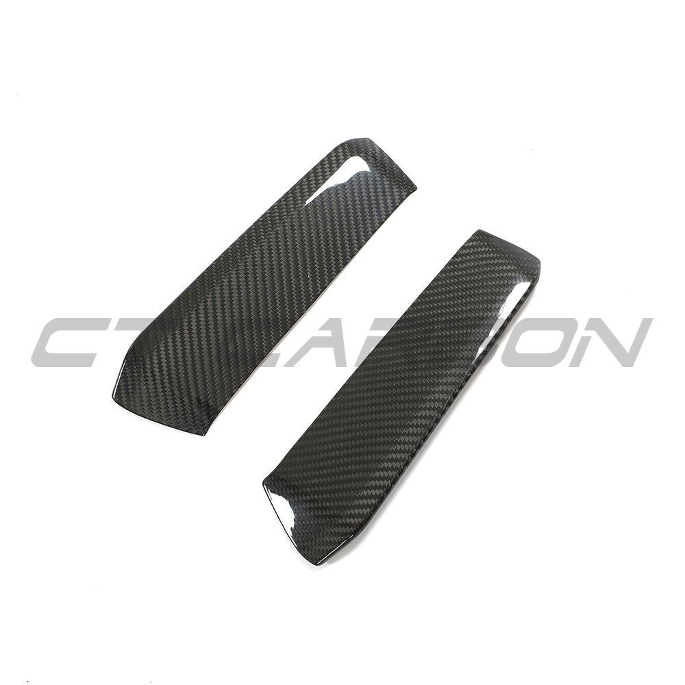 AUDI RS3 8Y 2022-2024 CARBON FIBRE FRONT BUMPER CORNERS - CT DESIGN