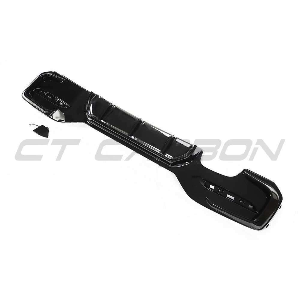 BMW F20/F21 1 SERIES GLOSS BLACK LCI DIFFUSER - TWIN LEFT