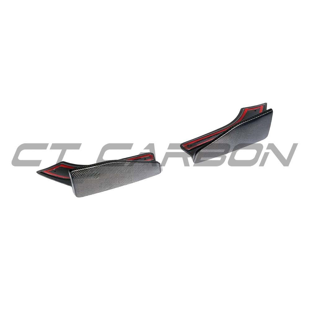 BMW F15 X5 CARBON FIBRE REAR CANARDS