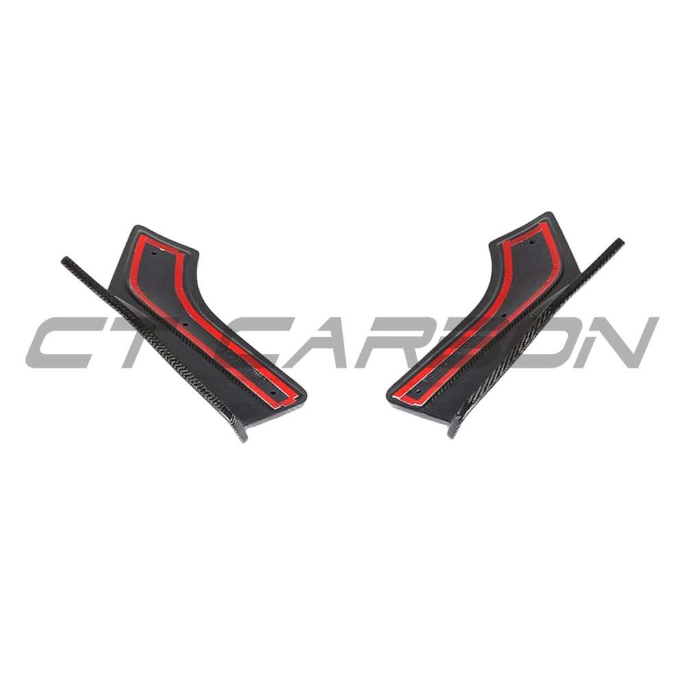 BMW F15 X5 CARBON FIBRE REAR CANARDS