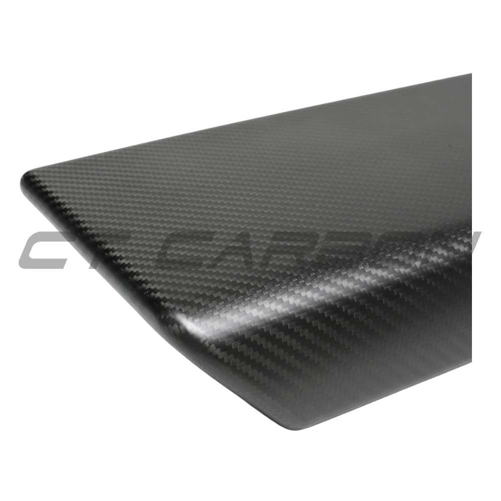TESLA MODEL Y 2025+ FACELIFT MATTE DRY CARBON ARMREST COVER - V1 TESLA MODEL Y 2025+ FACELIFT MATTE DRY CARBON ARMREST COVER - V1