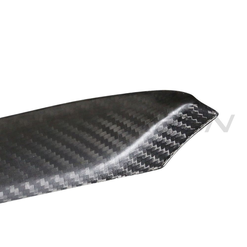 TESLA MODEL 3 FACELIFT 2023+ CARBON FIBRE INTERIOR DOOR PANEL TRIM ADD ON