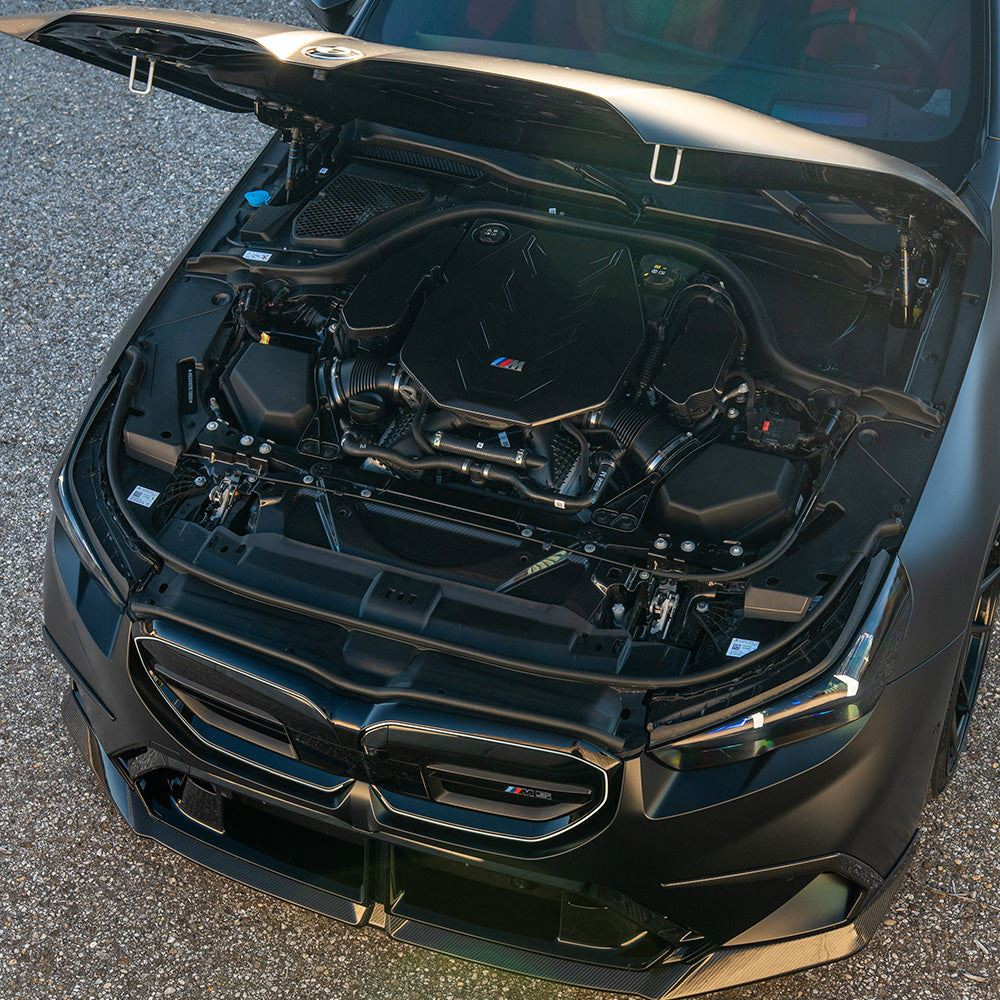 BMW G90 M5 & G99 M5 TOURING 2024+ CARBON FIBRE ENGINE COVER - CT DESIGN