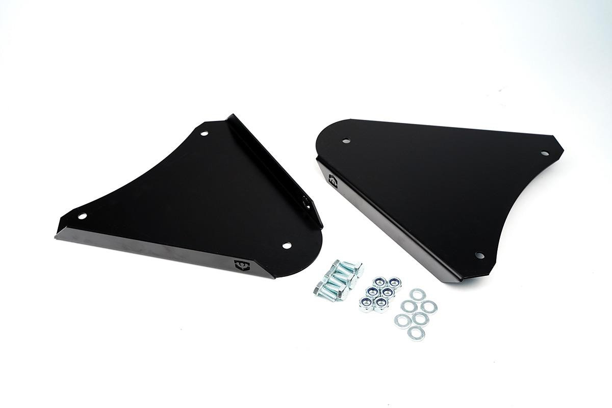 Rear Control Arm Skid Plates for VW Touareg 7L / Porsche Cayenne Rear Control Arm Skid Plates for VW Touareg 7L / Porsche Cayenne