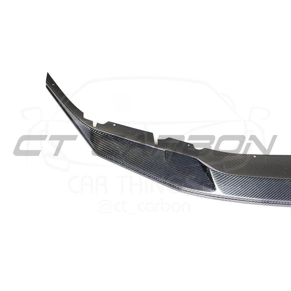BMW M5 F90 2017-2020 PRE LCI CARBON FIBRE SPLITTER - V7