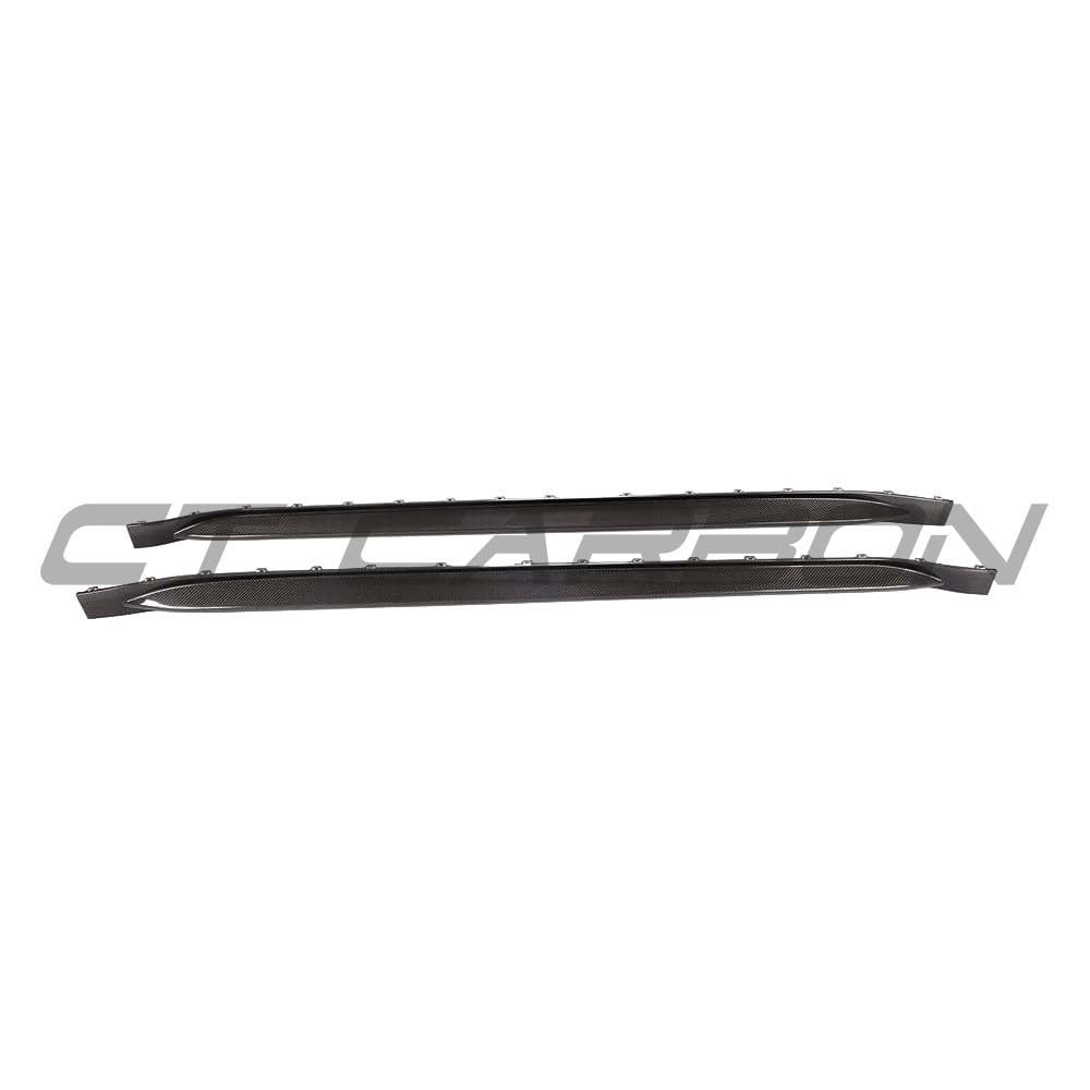 BMW M3 G80/G81 CARBON FIBRE SIDE SKIRT REPLACEMENT - V4 - CT DESIGN BMW M3 G80/G81 CARBON FIBRE SIDE SKIRT REPLACEMENT - V4 - CT DESIGN