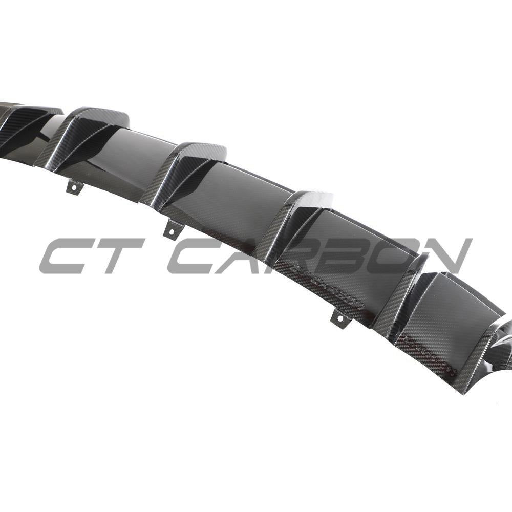 AUDI RS6/RS7 C8 2019+ CARBON FIBRE DIFFUSER - CT DESIGN AUDI RS6/RS7 C8 2019+ CARBON FIBRE DIFFUSER - CT DESIGN
