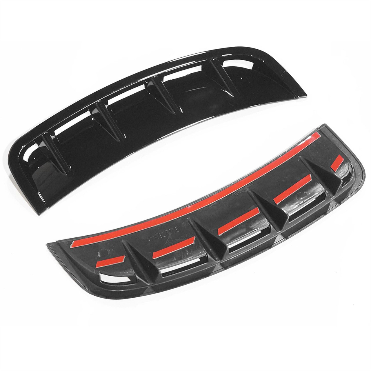 MERCEDES A-CLASS W177 2018-2022 GLOSS BLACK FRONT BUMPER VENTS