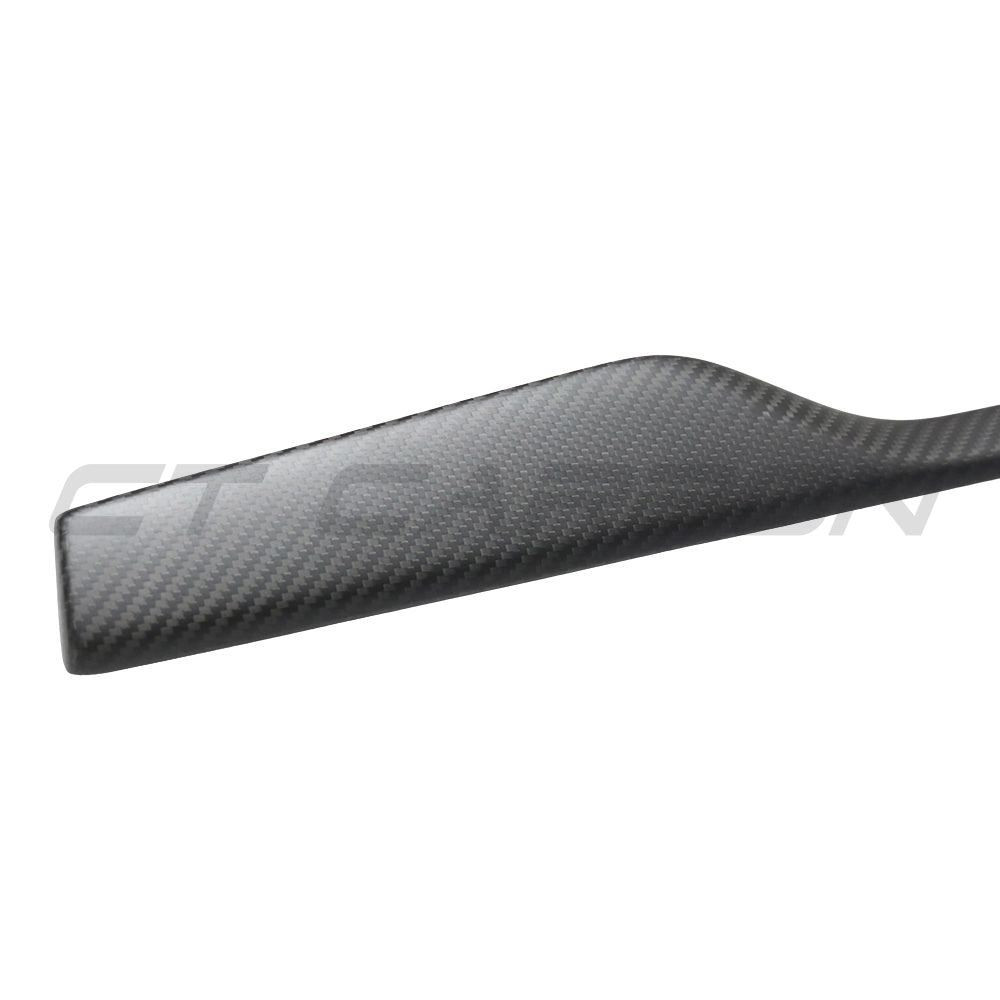 TESLA MODEL S 2021+ FACELIFT MATTE CARBON FIBRE DASHBOARD TRIM ADD ON