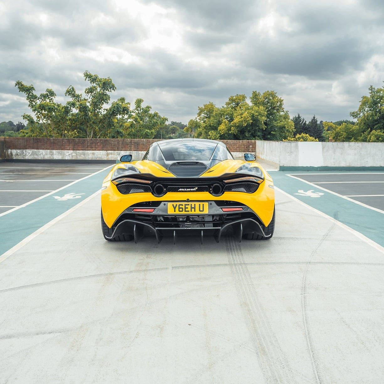 MCLAREN 720S/750S CARBON FIBRE DIFFUSER - CT DESIGN