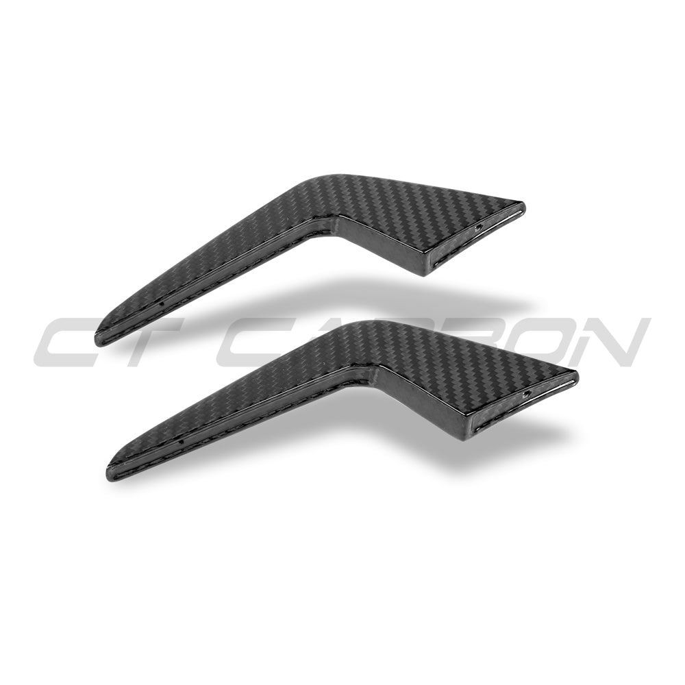 AUDI RS5 B9.5 SPORTBACK & COUPE 2020-2025 CARBON FIBRE CANARDS AUDI RS5 B9.5 SPORTBACK & COUPE 2020-2025 CARBON FIBRE CANARDS