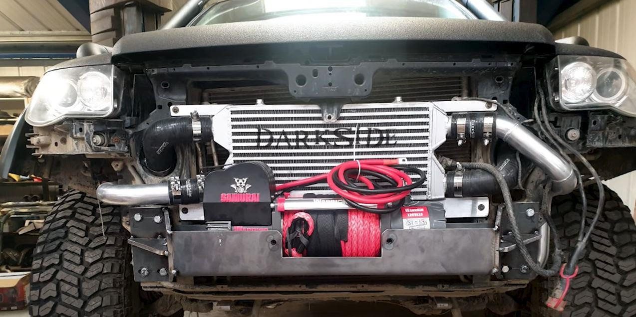 Darkside (FMIC) Front Mount Intercooler Kit for VW Touareg 5.0 V10 TDI 7L Darkside (FMIC) Front Mount Intercooler Kit for VW Touareg 5.0 V10 TDI 7L
