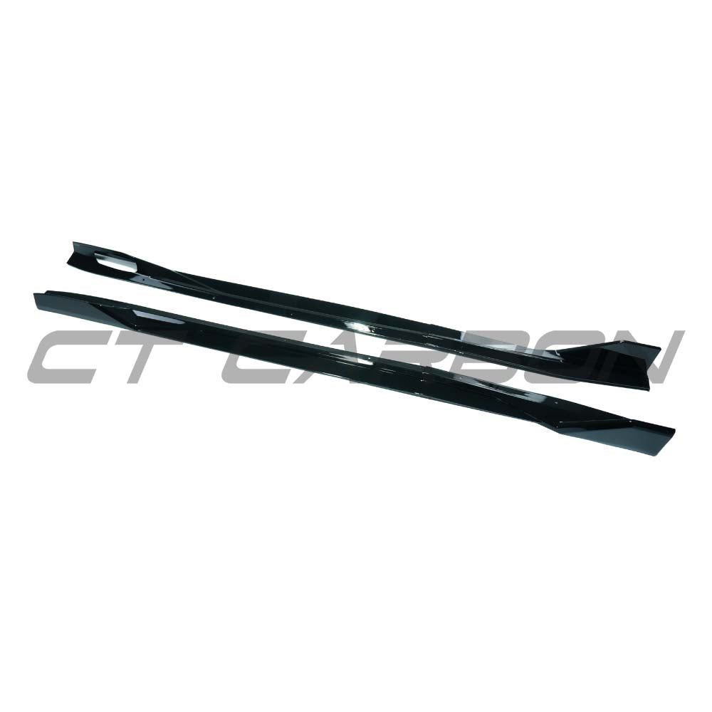 BMW X5/X5M G05/F95 2018+ GLOSS BLACK SIDE SKIRTS - V2