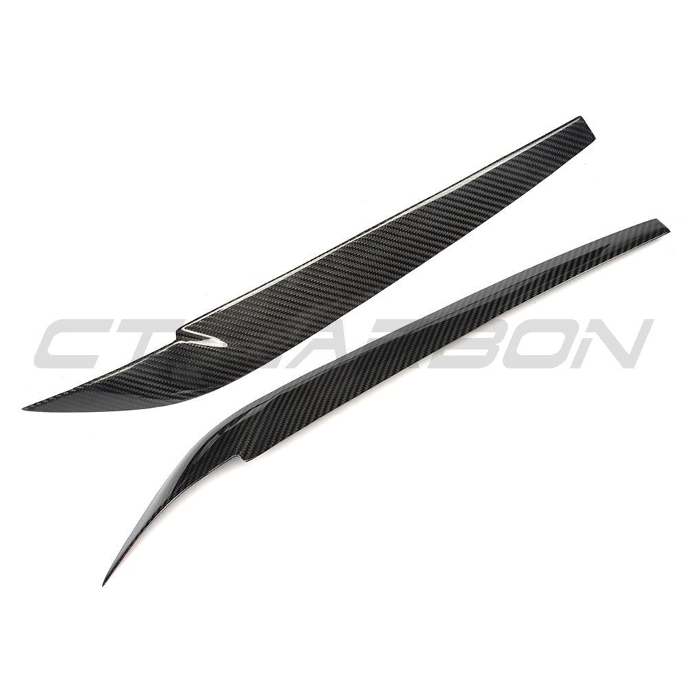BMW F15/F16 X5/X6 2014-2018 CARBON FIBRE HEADLIGHT EYEBROWS BMW F15/F16 X5/X6 2014-2018 CARBON FIBRE HEADLIGHT EYEBROWS