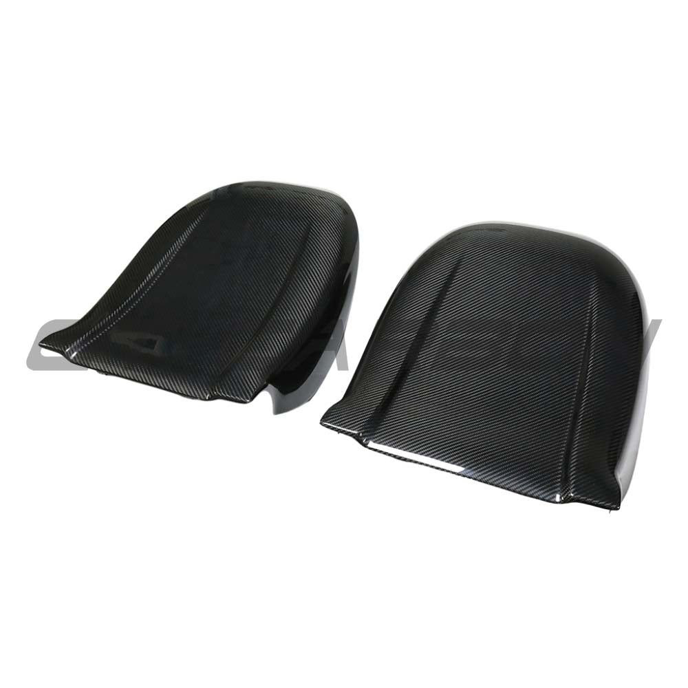 TESLA MODEL Y 2025+ FACELIFT DRY CARBON FIBRE SEAT BACK COVER REPLACEMENT TESLA MODEL Y 2025+ FACELIFT DRY CARBON FIBRE SEAT BACK COVER REPLACEMENT