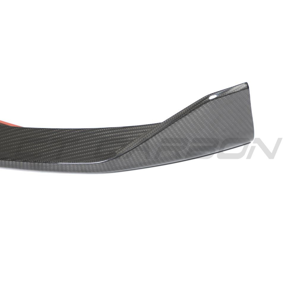 BMW 4 SERIES G26 & i4 PRE-PREG CARBON FIBRE SPLITTER - V1 - CT DESIGN