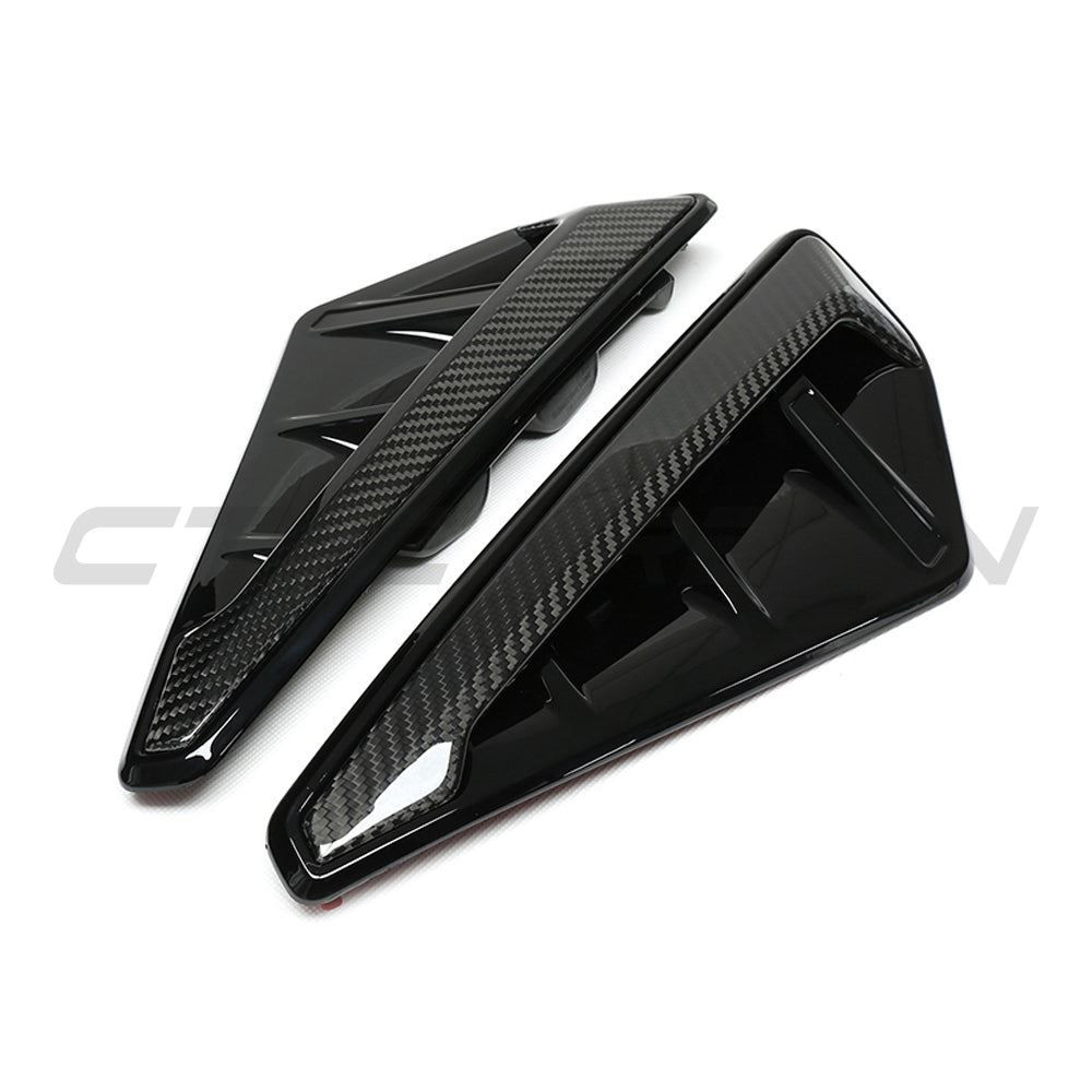 BMW F95 X5M 2019-2022 (PRE-LCI) CARBON FIBRE FRONT FENDER TRIM