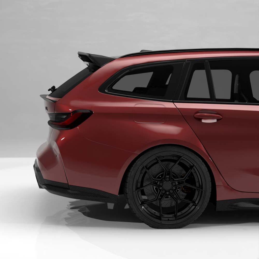 BMW G81 M3 & G21 3 SERIES TOURING 2018+ CARBON FIBRE ROOF SPOILER - V4 - CT DESIGN BMW G81 M3 & G21 3 SERIES TOURING 2018+ CARBON FIBRE ROOF SPOILER - V4 - CT DESIGN