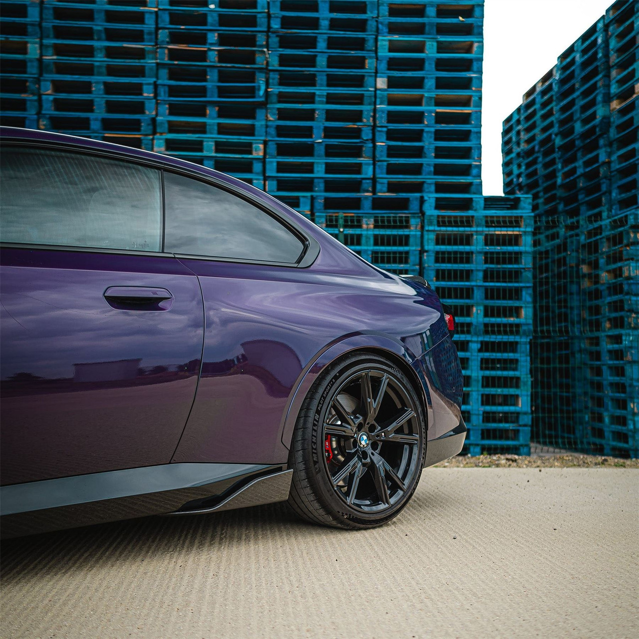 BMW G42 2 SERIES CARBON FIBRE SIDE SKIRTS - V1