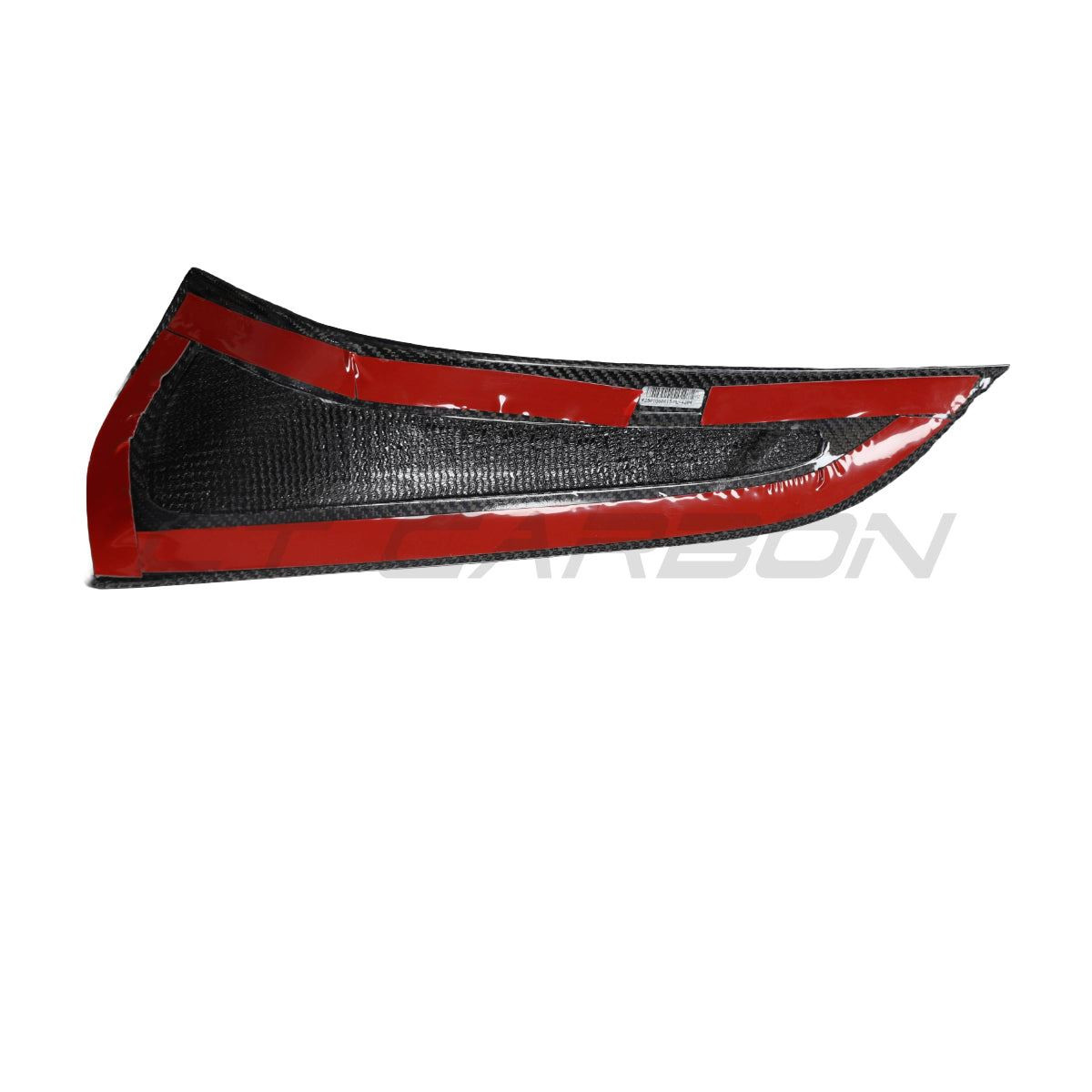 TOYOTA SUPRA 2019+ A90 CARBON FIBRE FRONT BUMPER VENT TRIM - V2