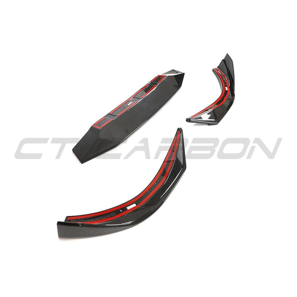 BMW G42 2 SERIES 2021+ CARBON FIBRE SPLITTER - CT DESIGN