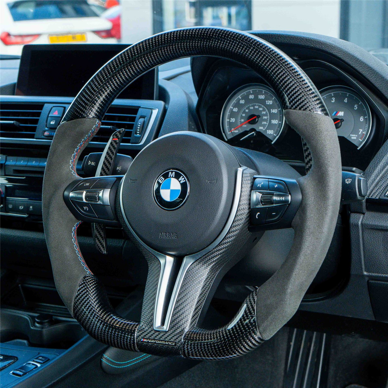 BMW CARBON FIBRE MAGNETIC SHIFTER PADDLES BMW CARBON FIBRE MAGNETIC SHIFTER PADDLES
