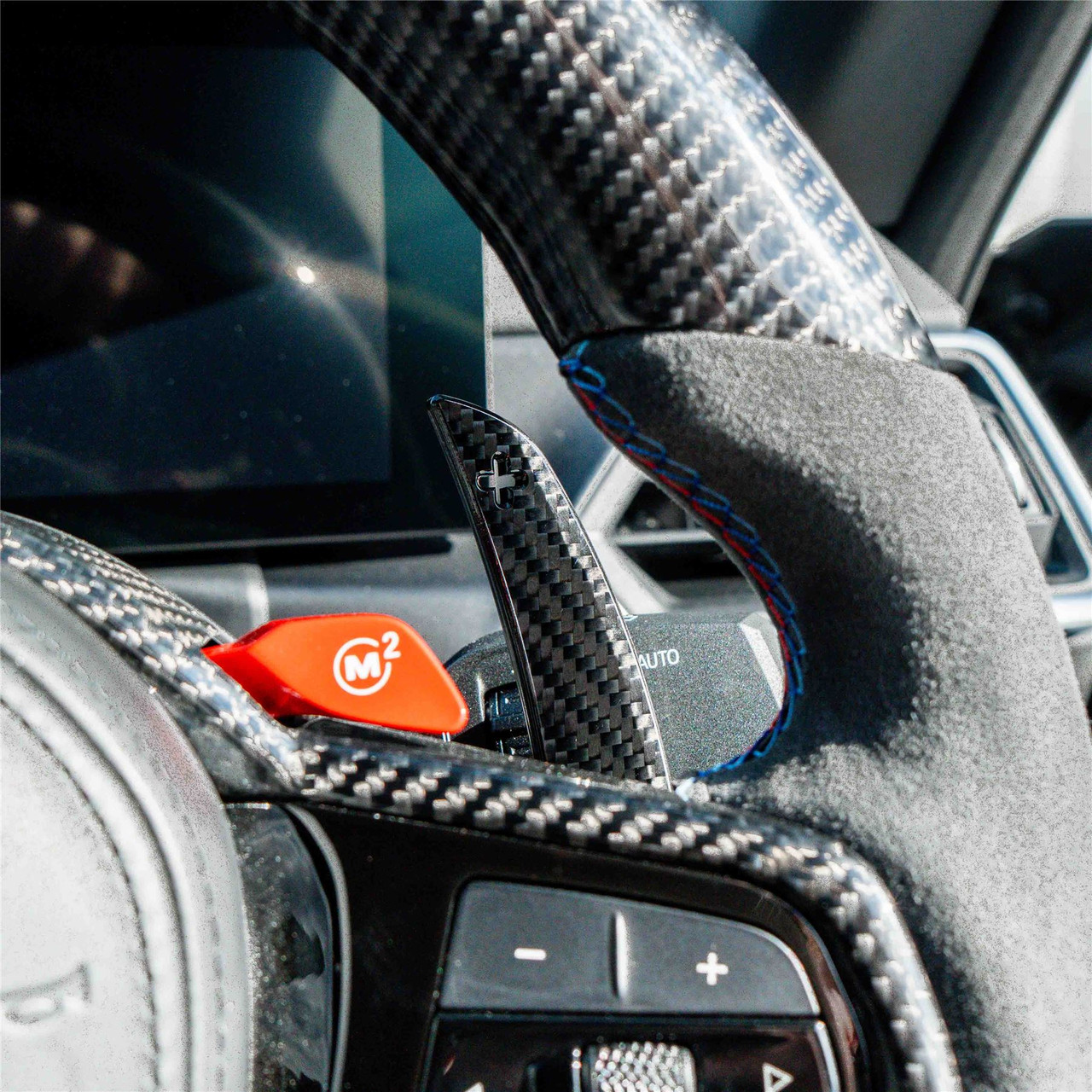BMW CARBON FIBRE MAGNETIC SHIFTER PADDLES BMW CARBON FIBRE MAGNETIC SHIFTER PADDLES
