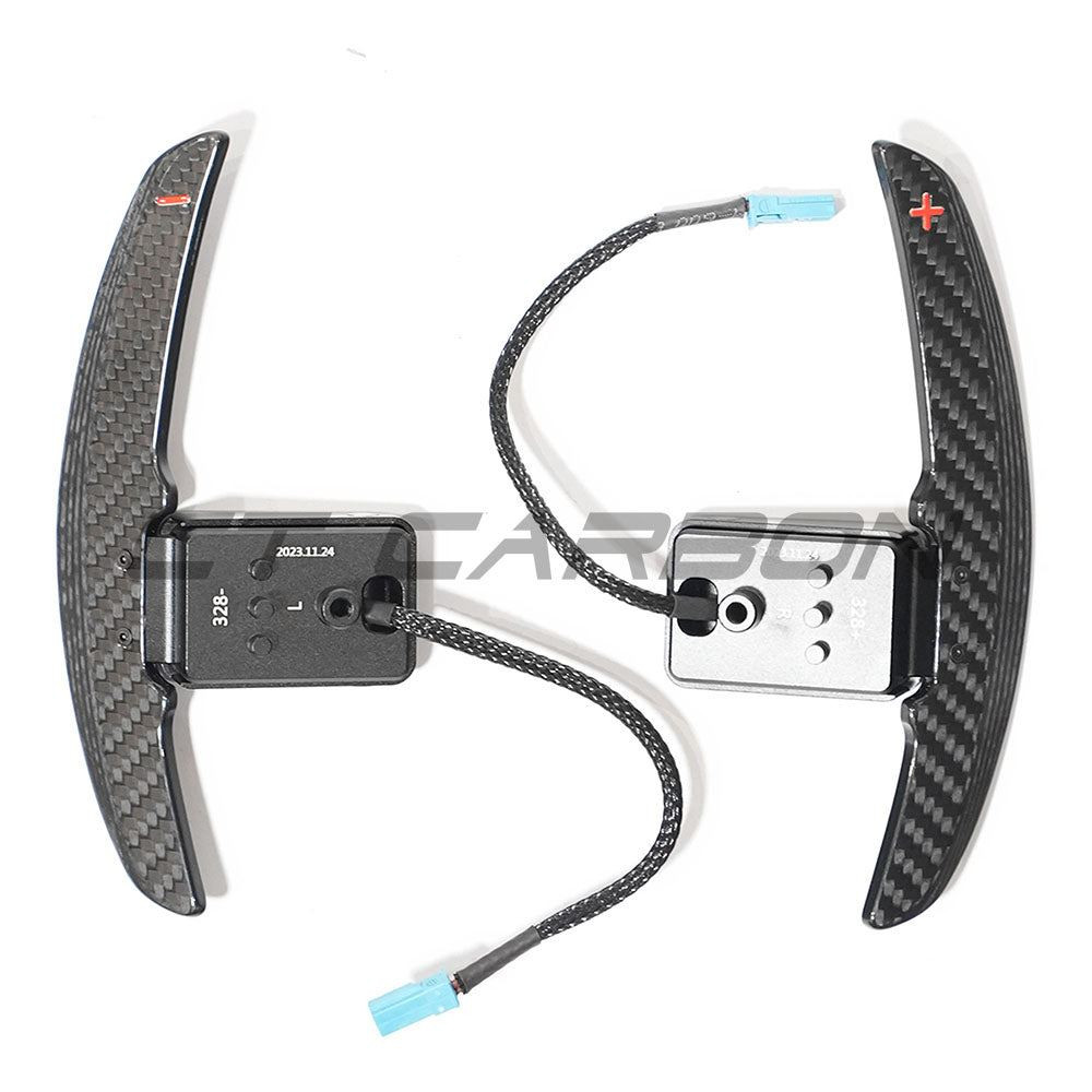 BMW CARBON FIBRE MAGNETIC SHIFTER PADDLES BMW CARBON FIBRE MAGNETIC SHIFTER PADDLES