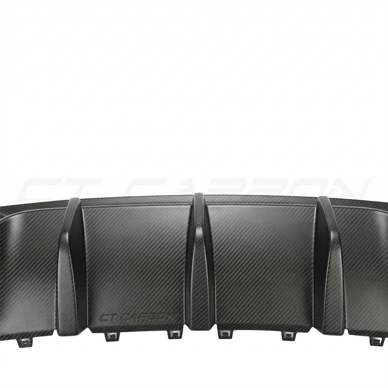 AUDI RS3 8Y 2022-2024 SALOON MATTE CARBON FIBRE DIFFUSER - V1 - CT DESIGN