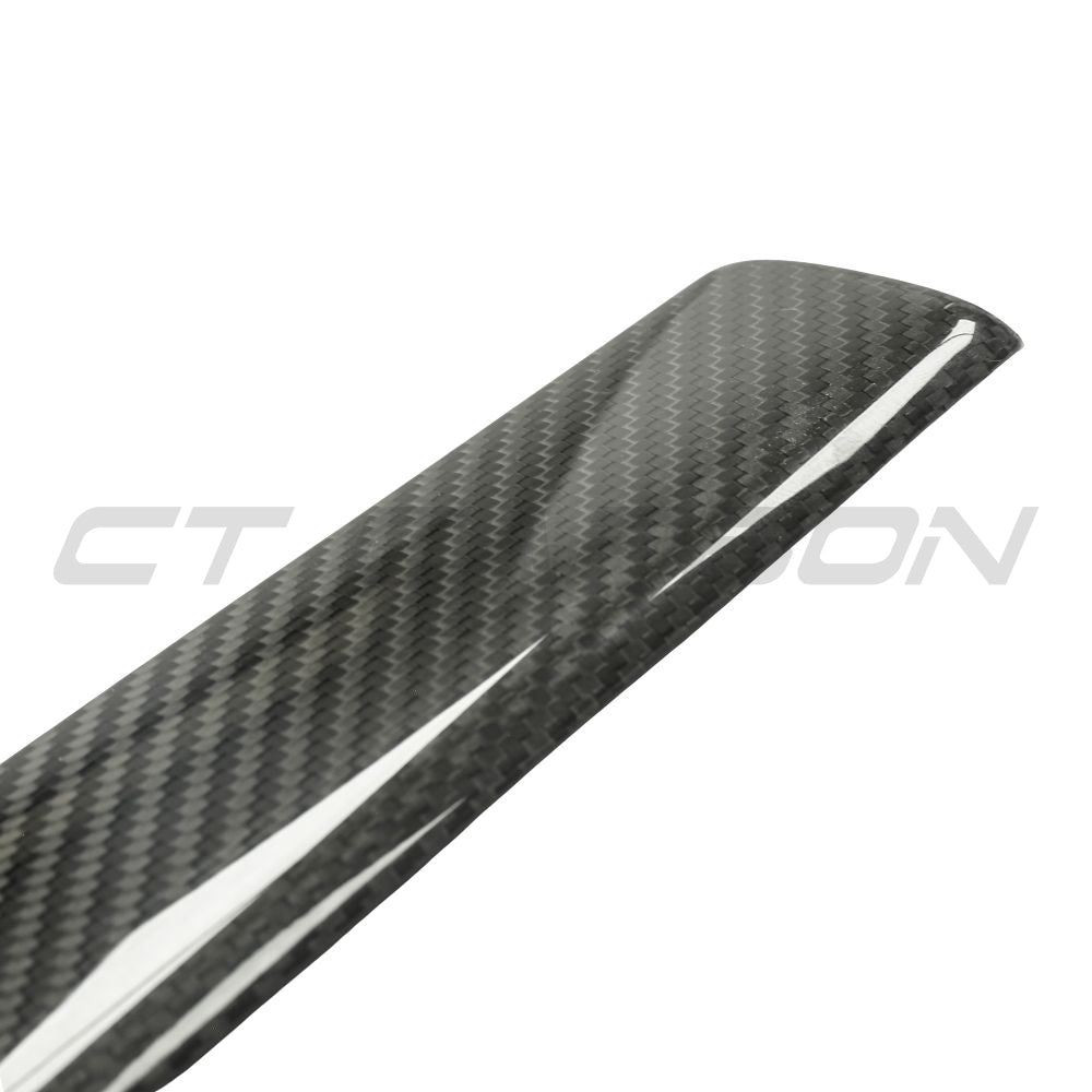 TESLA MODEL S 2021+ FACELIFT CARBON FIBRE DASHBOARD TRIM STICK ON