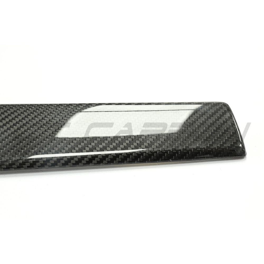 TESLA MODEL S 2021+ FACELIFT CARBON FIBRE DASHBOARD TRIM STICK ON