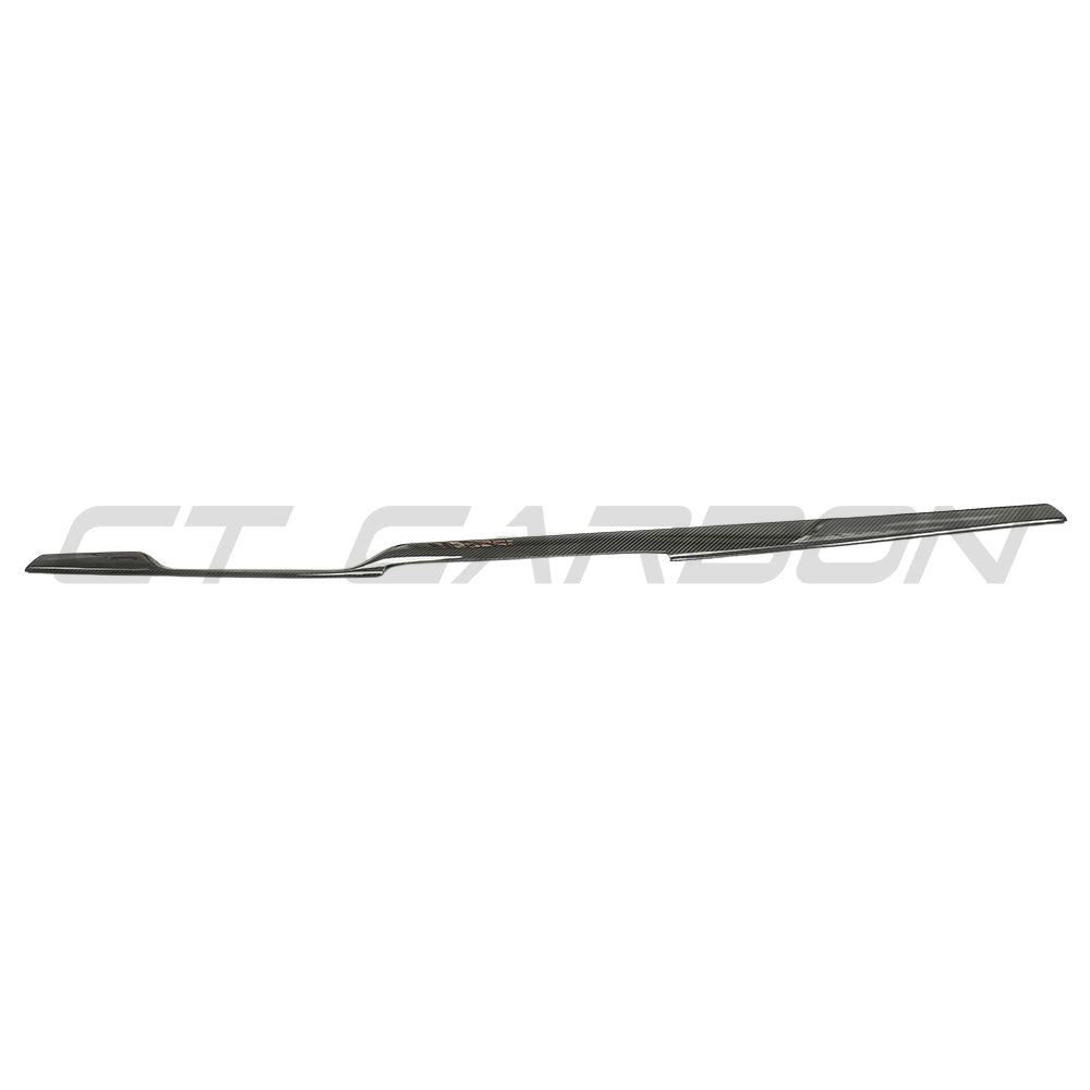 TESLA MODEL S 2021+ FACELIFT CARBON FIBRE DASHBOARD TRIM STICK ON