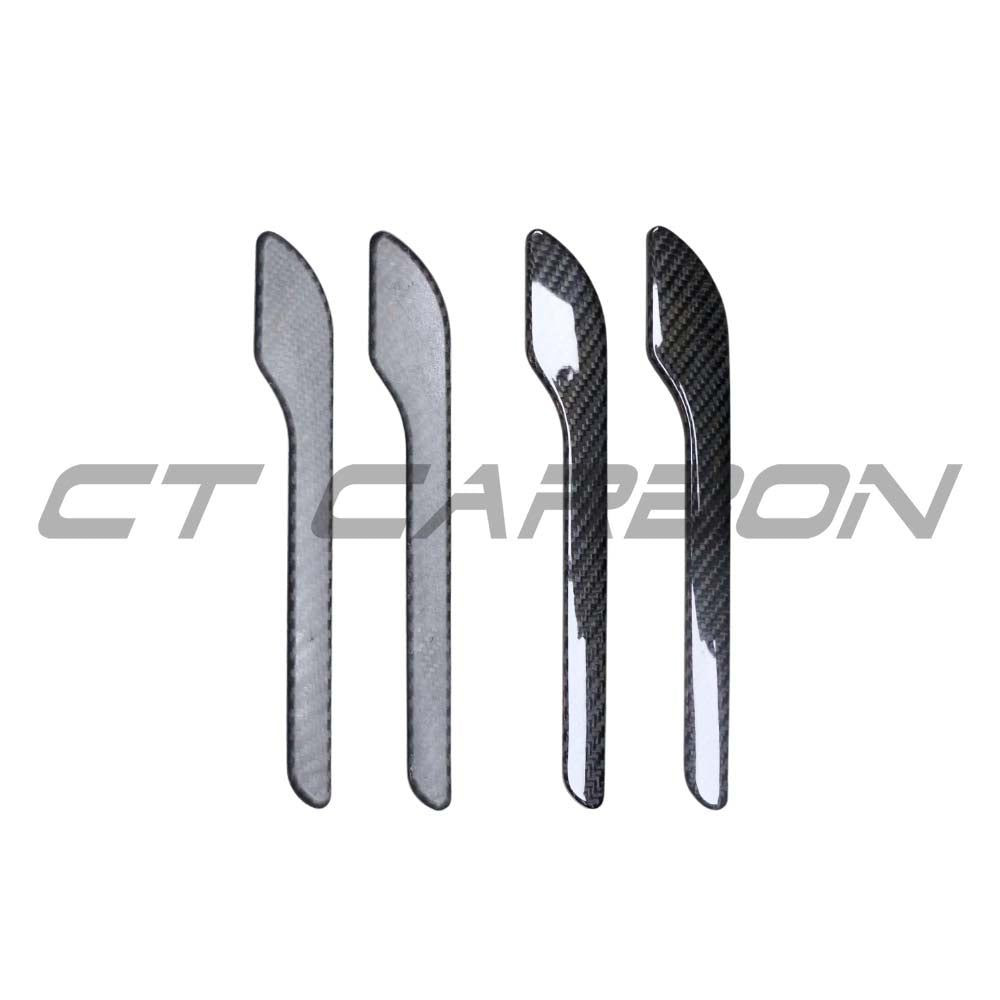 TESLA MODEL Y 2025+ FACELIFT DRY CARBON FIBRE DOOR HANDLE COVER