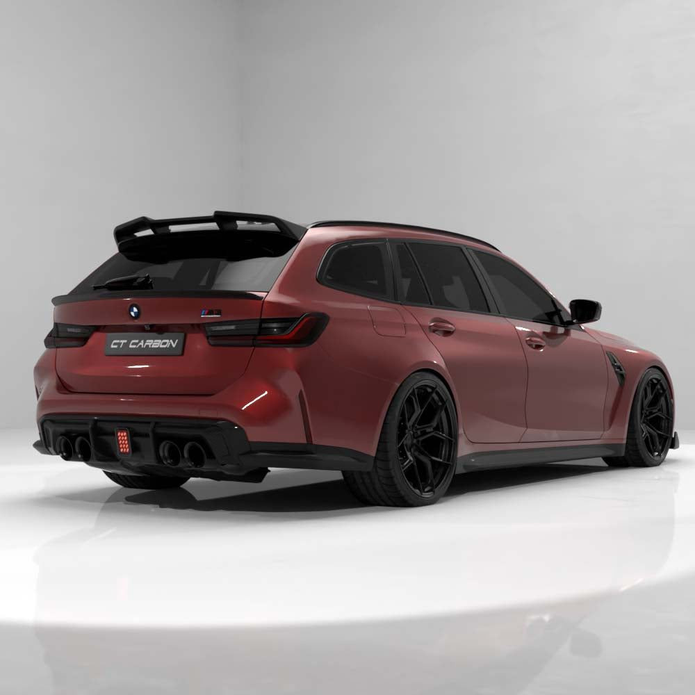 BMW G81 M3 & G21 3 SERIES TOURING 2018+ CARBON FIBRE MIDDLE SPOILER - CT DESIGN BMW G81 M3 & G21 3 SERIES TOURING 2018+ CARBON FIBRE MIDDLE SPOILER - CT DESIGN