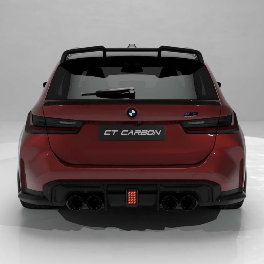 BMW G81 M3 & G21 3 SERIES TOURING 2018+ CARBON FIBRE MIDDLE SPOILER - CT DESIGN BMW G81 M3 & G21 3 SERIES TOURING 2018+ CARBON FIBRE MIDDLE SPOILER - CT DESIGN