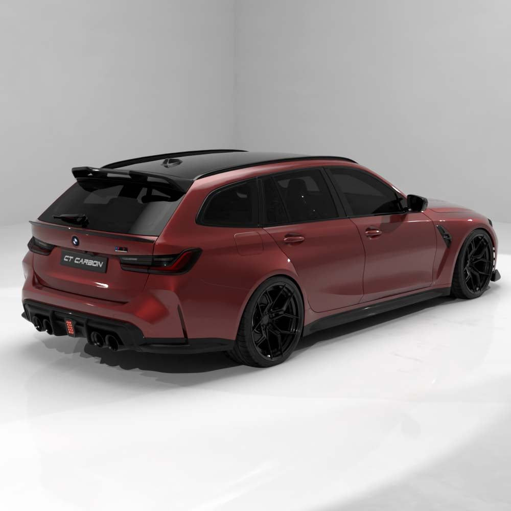 BMW G81 M3 & G21 3 SERIES TOURING 2018+ CARBON FIBRE MIDDLE SPOILER - CT DESIGN BMW G81 M3 & G21 3 SERIES TOURING 2018+ CARBON FIBRE MIDDLE SPOILER - CT DESIGN