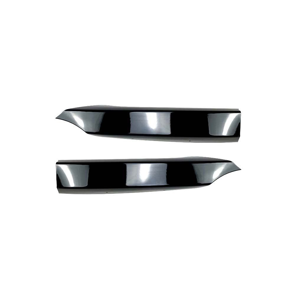 BMW E82/E88 1 SERIES 2007-2013 GLOSS BLACK SPLITTER CORNERS BMW E82/E88 1 SERIES 2007-2013 GLOSS BLACK SPLITTER CORNERS