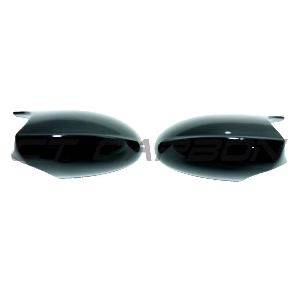 BMW 1 & 3 SERIES E82/E83/E87/E88/E90/E91/E92/E93 2011-2013 LCI GLOSS BLACK MIRRORS